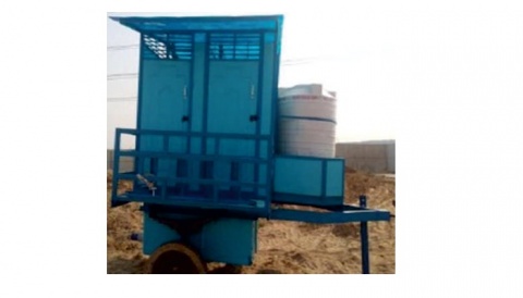 FRP 4 Seater Toilet Van Manufacturers In India - Parthfibrotech