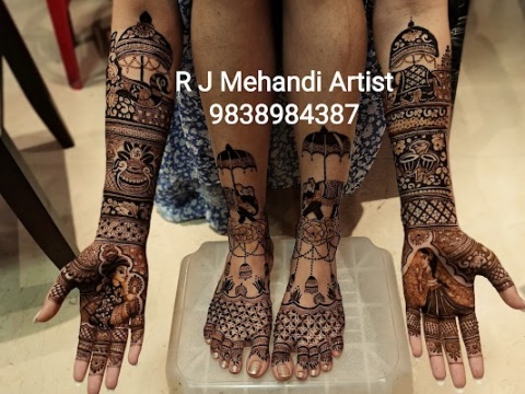 R J Mehandi artist