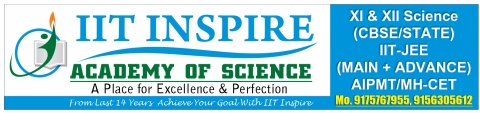 IIT INSPIRE ACADEMY OF SCIENCE