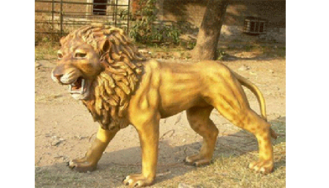 FRP Lion Statue Manufacturers In India - Parthfibrotech