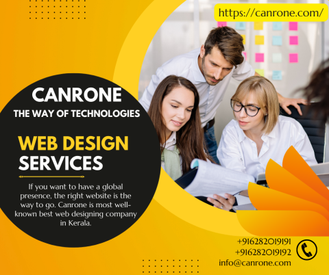 Best Website designers in Kochi, Kerala, India, Dubai, Australia, and the US | Canrone Software