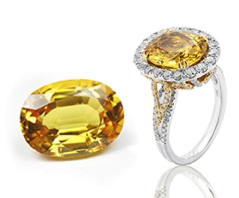 Yellow Sapphire Gemstones in Delhi | Buy Certified Yellow Sapphire Online