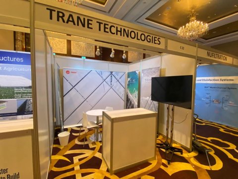 Shell Scheme Booth Rental Abu Dhabi