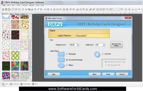 Creating Invitation Cards software