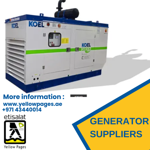 Find Best Generators in UAE with Yellowpages.ae!