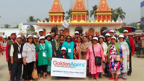 Senior Citizen Holy Dip at Ganga Sagar Group Tour- A Once in a Lifetime Experience