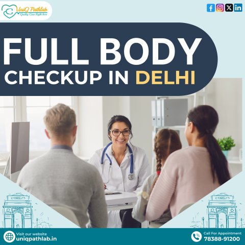 UniQ Pathlab | full body checkup in Delhi