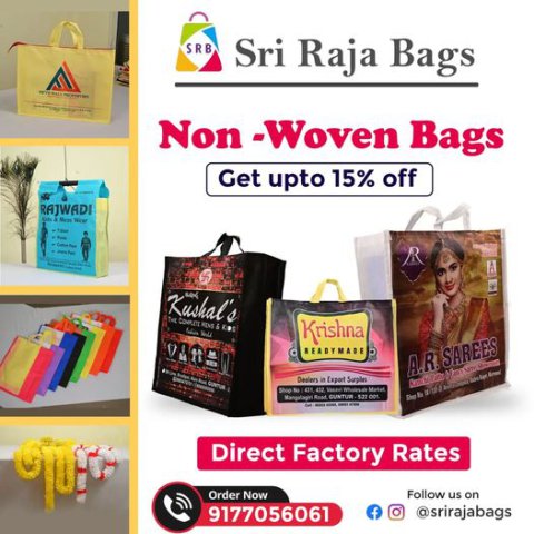 Sri Raja Bags || Fashionable Sidepatty Stitching Bags Wholesale