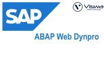 SAP ABAP Web DynPro Online Training Realtime support from Hyderabad