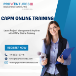CAPM Online Training  |  [Contact details are hidden for free listing]  | Proventures India
