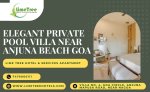 4BHK Private Pool Villa for Night Parties Near Beach