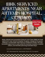 Spacious 1BHK Serviced Apartment in Gurgaon Near Artemis