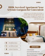 Premium 1BHK Serviced Apartment Near Artemis Hospital Gurgaon for Comfortable Extended Stay