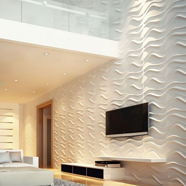 3D Wall Panel Interior & Exterior Furnishings - Prista