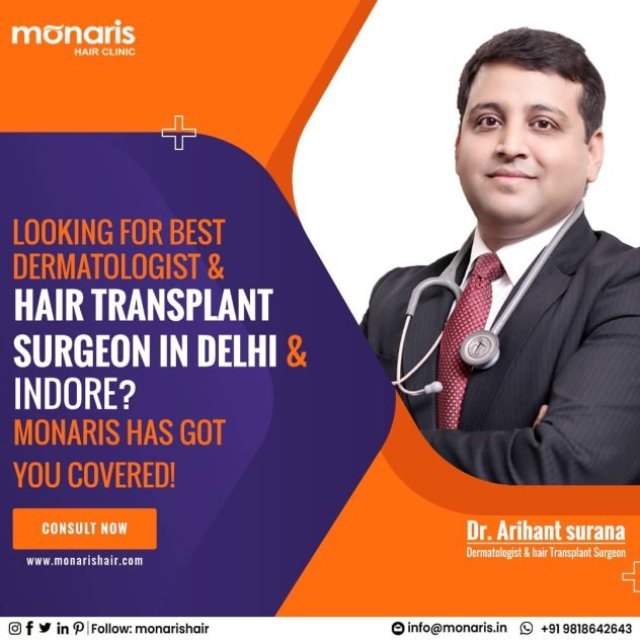 Hair Transplant cost in India - Monaaris Hair Clinic