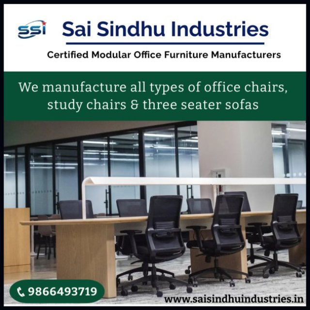 Sai Sindhu Industries - Office furniture manufacturers, Office chairs manufacturers, Executive chairs manufacturers