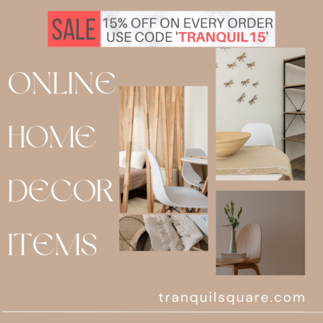 Tranquil Square Home Décor Items Online