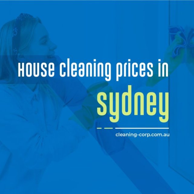 Affordable house cleaning prices in Sydney - Cleaning Corp