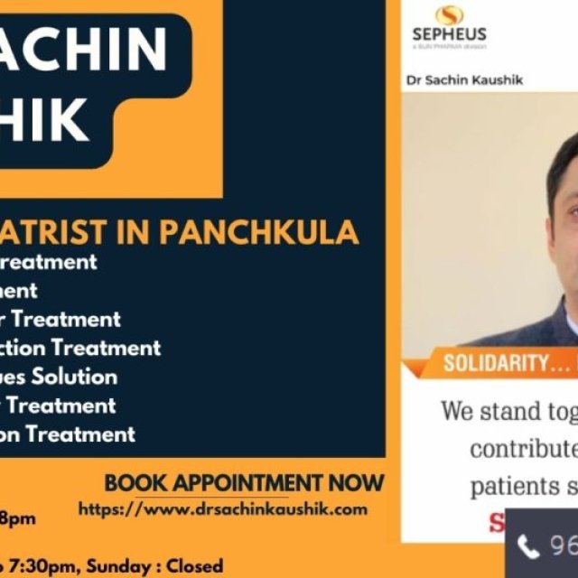 DR SACHIN KAUSHIK's MIND PEACE PSYCHIATRIST & DEADDICTION CLINIC IN PANCHKULA, CHANDIGARH