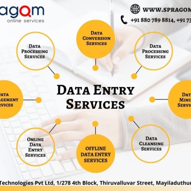 Data Entry Services  - Spragom