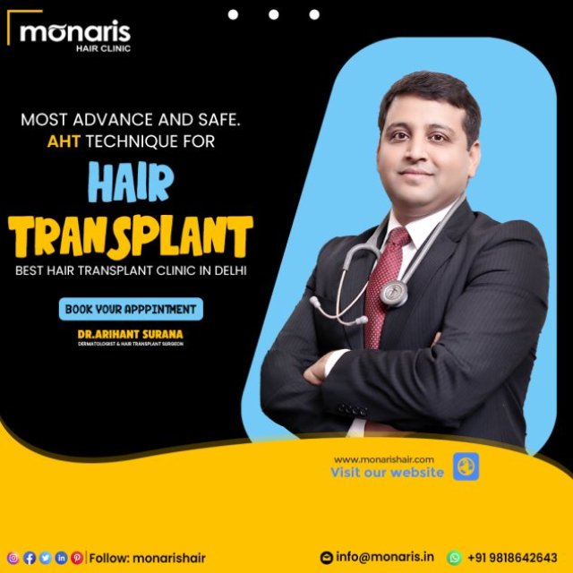 Hair Transplant in Indore - Monaris Skin and Hair Clinic