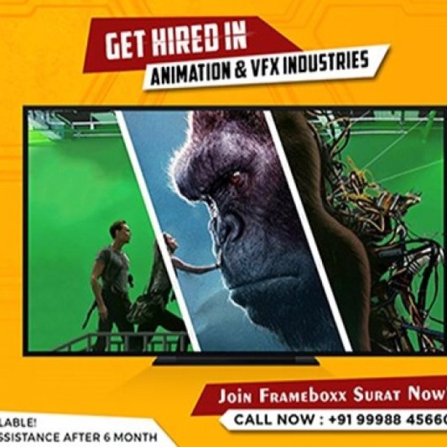 Frameboxx Animation Vadodara - Animation & VFX Courses Institute.