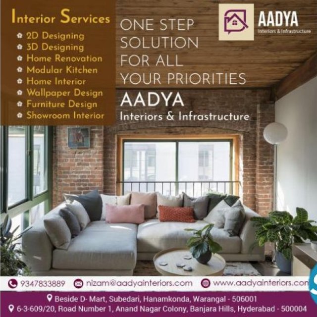 Aadya Interiors and Infrastructure