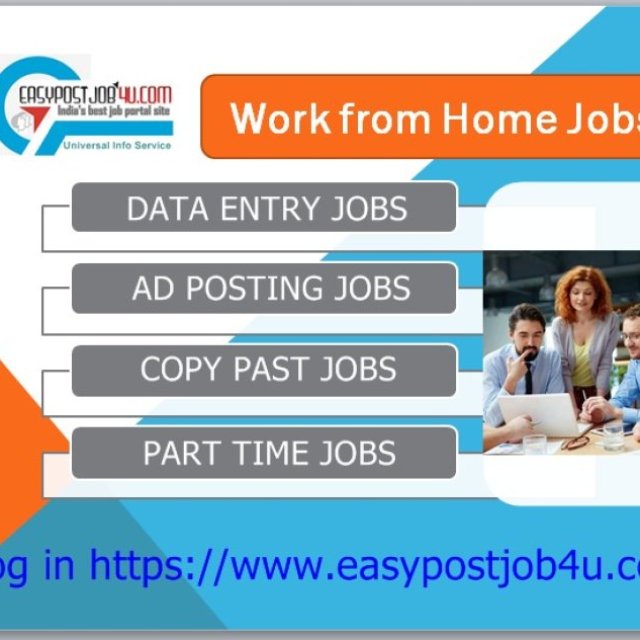 Free work from home jobs vacancy in your city.