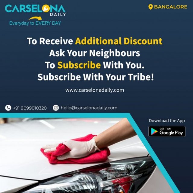 Car Cleaning Service in Bangalore | Carselona 2021