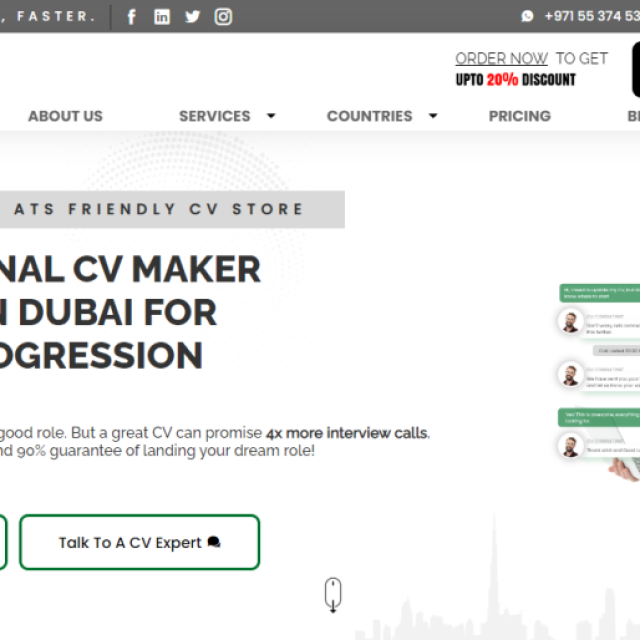 Cv Maker Dubai