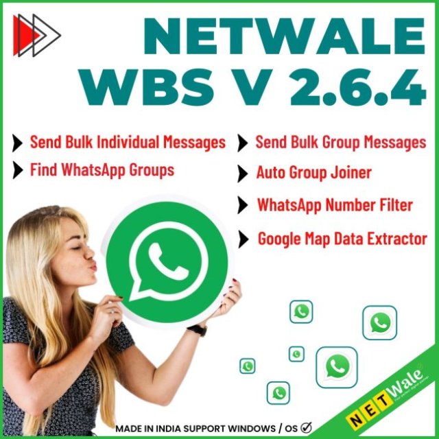 NETWALE WBS V.2.6.4 - WhatsApp Bulk Sender