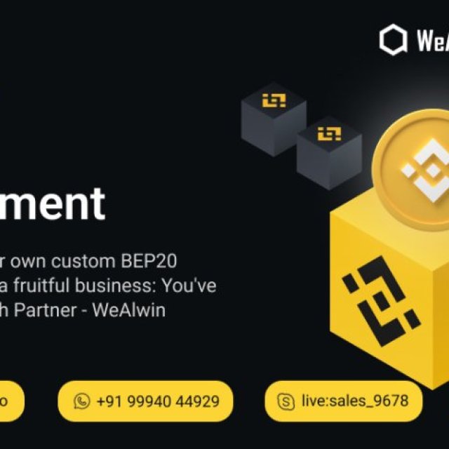 WeAlwin technologies | BEP20 token development company