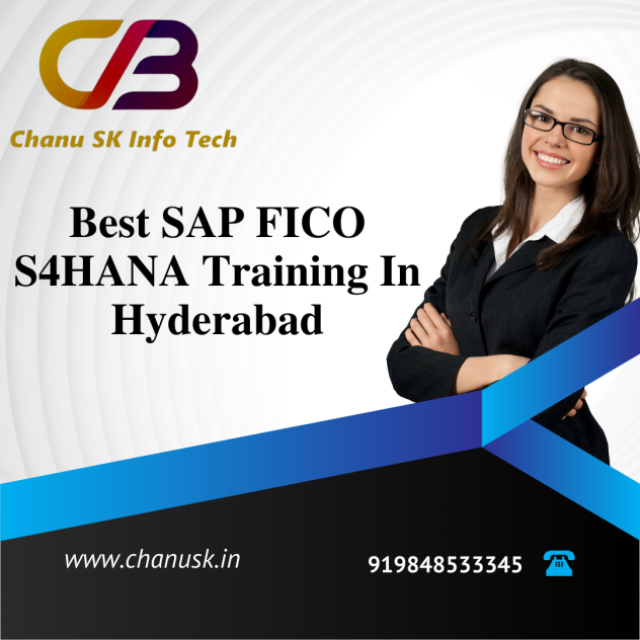 Best SAP FICO S4HANA Training Institute With Placements In Hyderabad