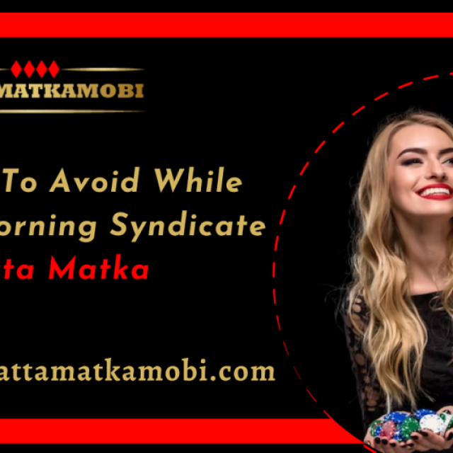 Morning Syndicate Satta Matka