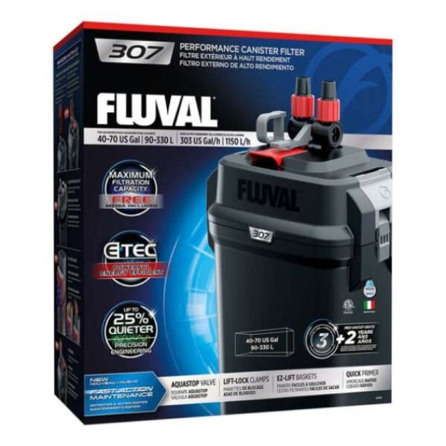 Fluval Fluval 307 Performance Canister Filter & Maple Pets International Pvt Ltd