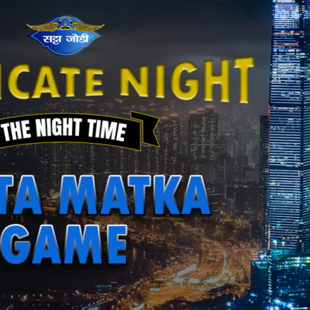 Syndicate Night: The Nighttime Satta Matka Game