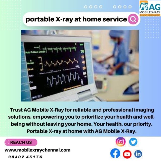 Portable X-ray at home services | AG Mobile XRay
