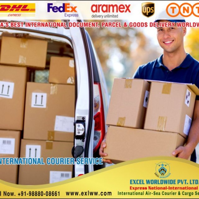 International Air Ship Courier Parcel Cargo Service Company in India Punjab, DHL Fedex Aramex UPS TNT Courier Punjab to Canada, UK, Australia, Newzealand, Europe, USA +919888008661, https://www.exlww.com