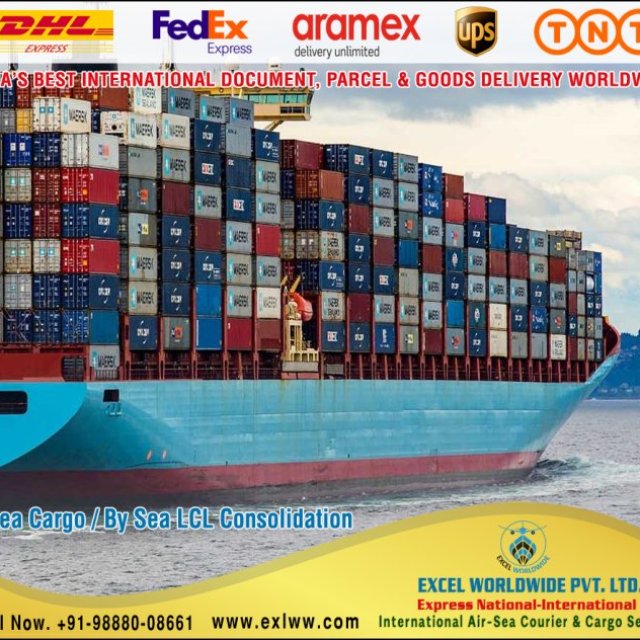 Sea Cargo / By Sea LCL Consolidation Company in India Punjab Chandigarh New Delhi Baddi HP Ludhiana Patiala Jalandhar +91-98880-08661 https://www.exlww.com