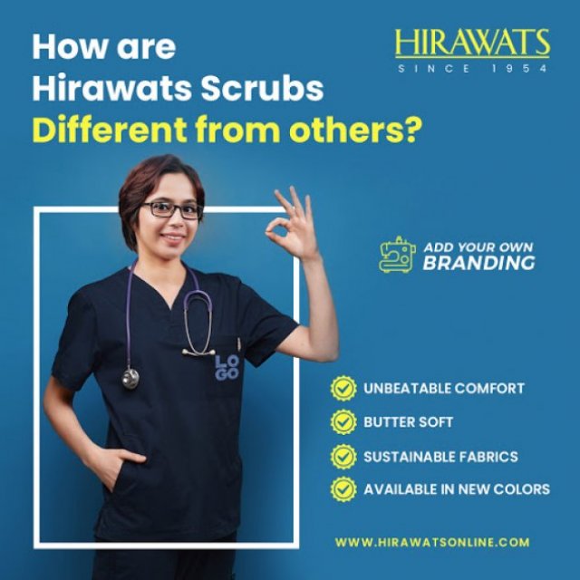 Hirawats Delivers Navy Blue Scrubs All-Over India at Best Prices
