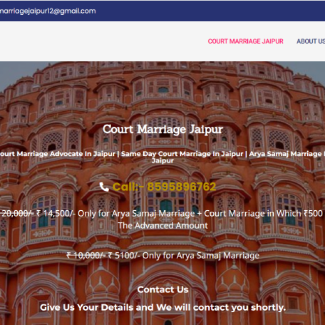 Court Marriage Jaipur