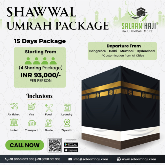 Hajj Packages from Bangalore 2023 - Salaam Haji