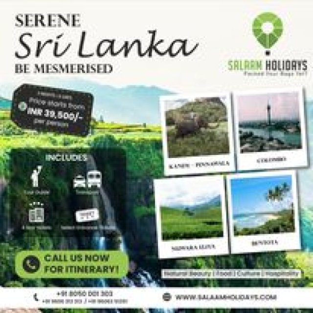 Salaam Holidays - Sri Lanka, Egypt, Turkey Tour Packages
