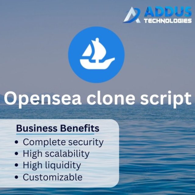 Opensea clone script | Addus Technologies