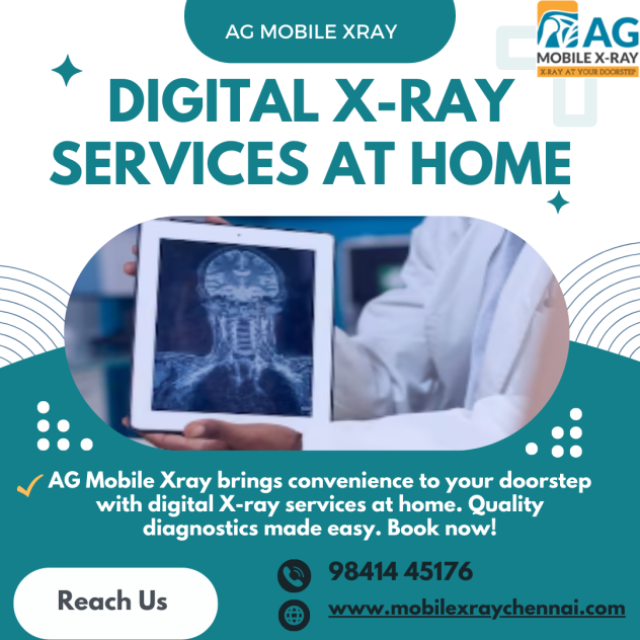 Digital X-ray services at home