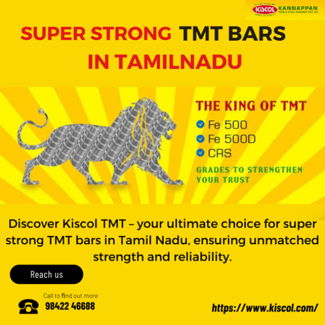 Best quality tmt bars in tamilnadu