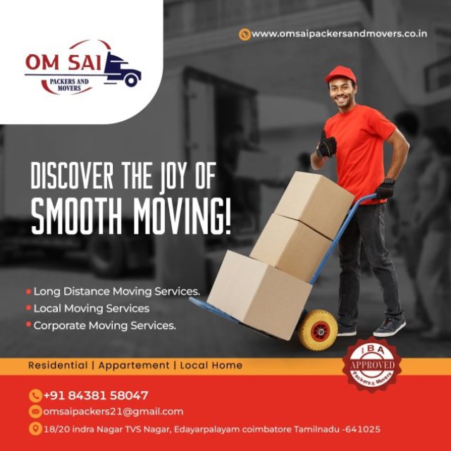 Om Sai Packers and Movers in Coimbatore