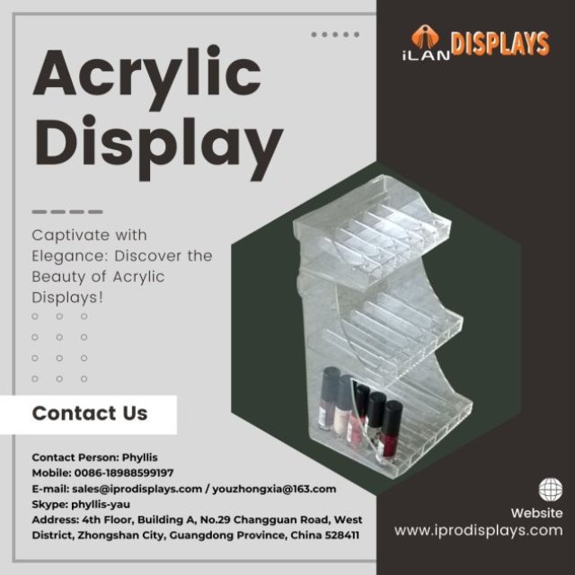 Captivate with Elegance: Discover the Beauty of Acrylic Displays!