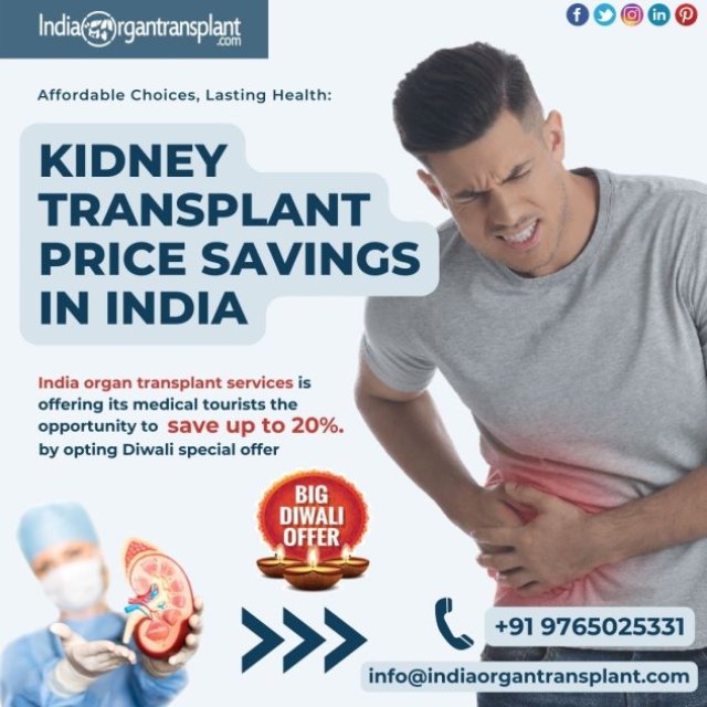 Price of Kidney Transplant Surgery India