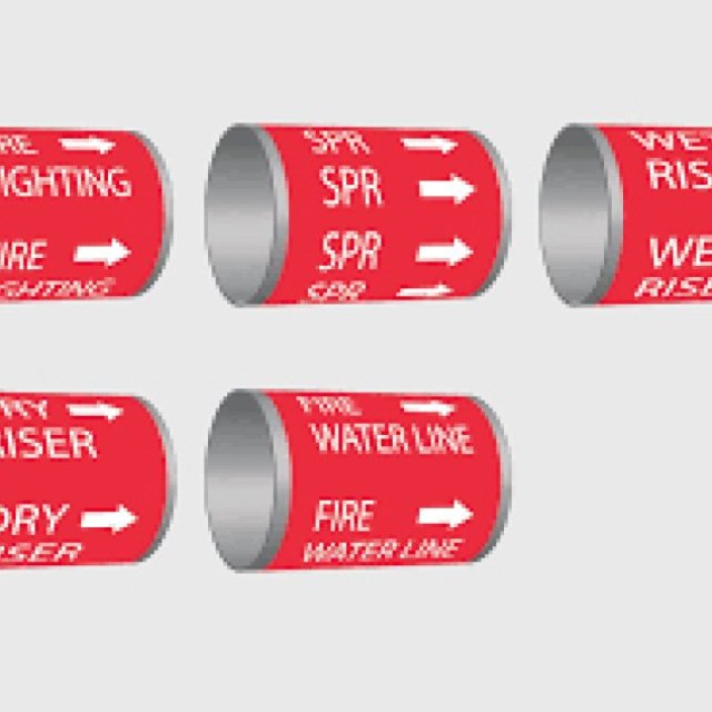 Fire Fighting Labels